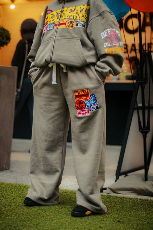 Graffiti Sweats - Gray