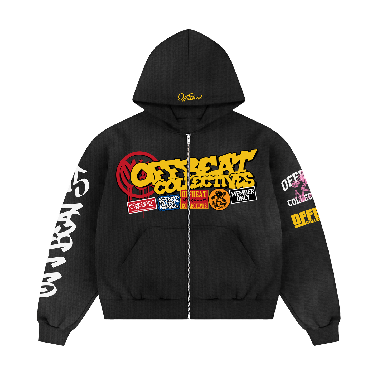 Graffiti Jacket - Black