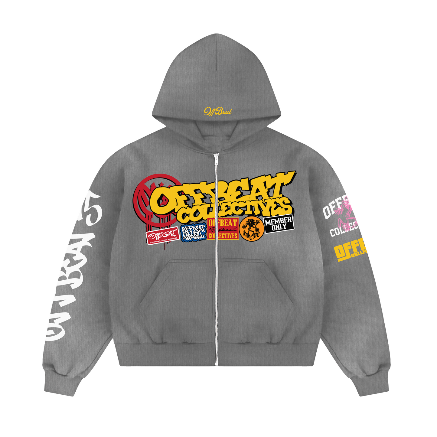 Graffiti Jacket - Gray