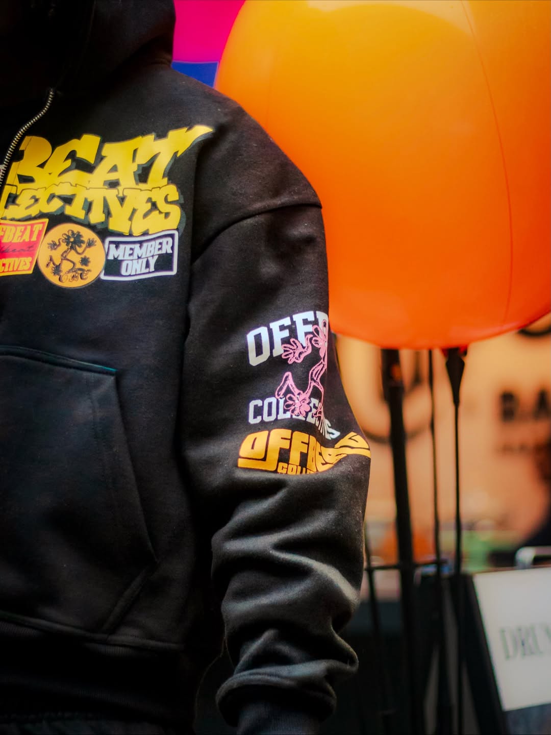 Graffiti Jacket - Black