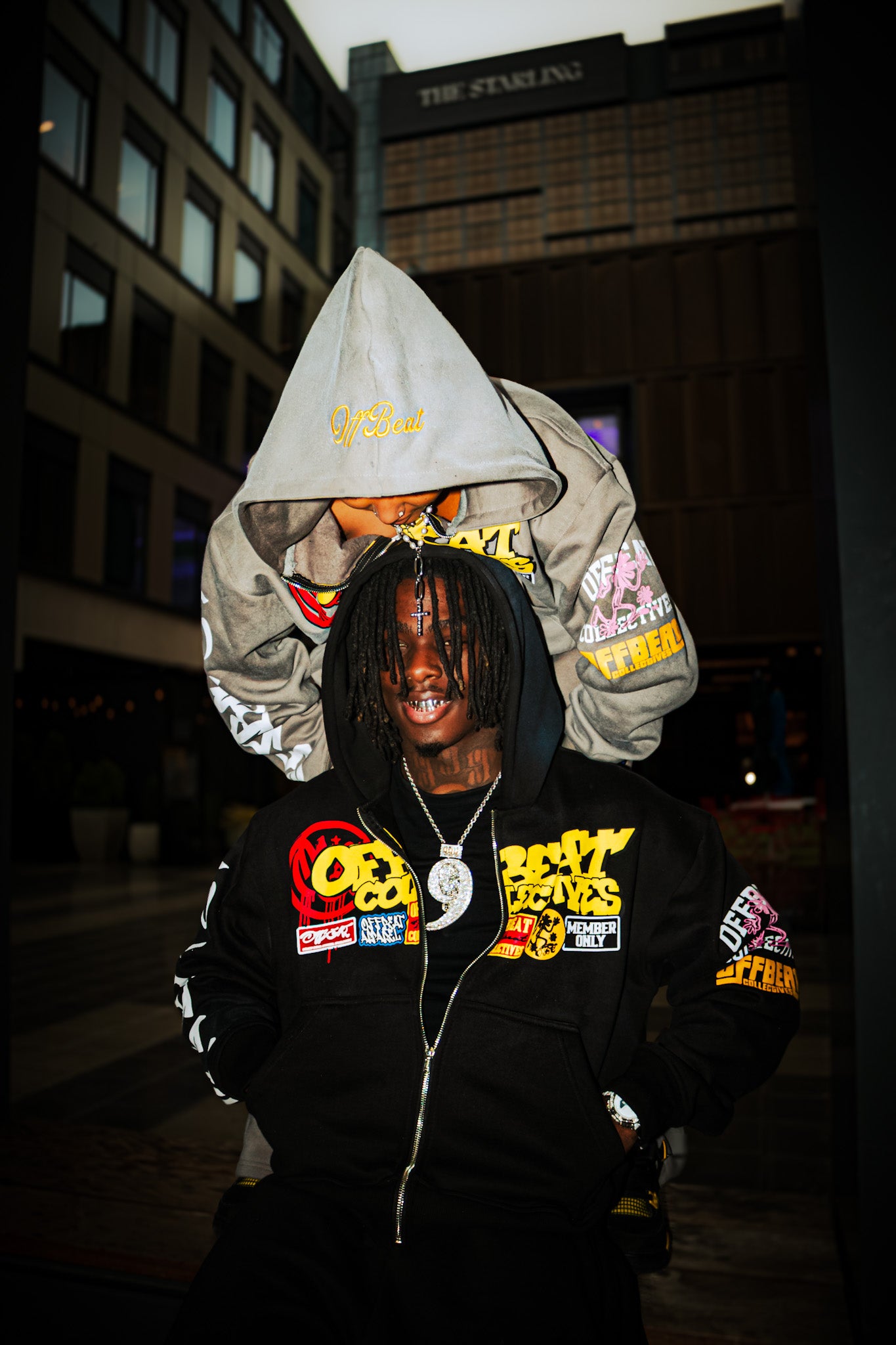 Black Grafitti Sweatsuit